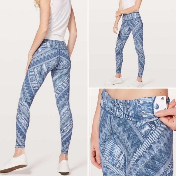 🦄 lululemon Wunder Under Nulux tights 28" - Picture 1 of 8